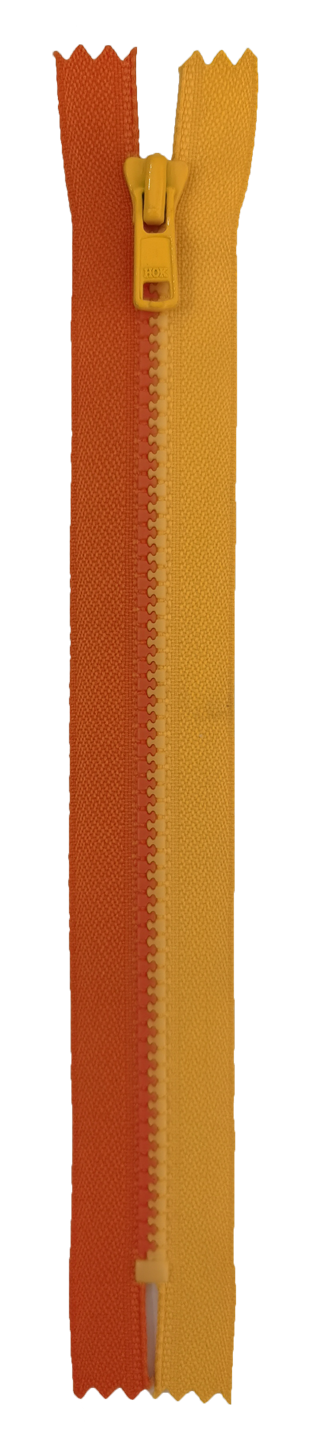 Plastic steel mandarin duck color closure tail