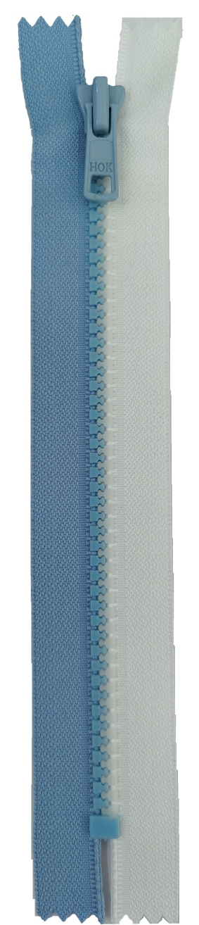 Plastic steel mandarin duck color closure tail