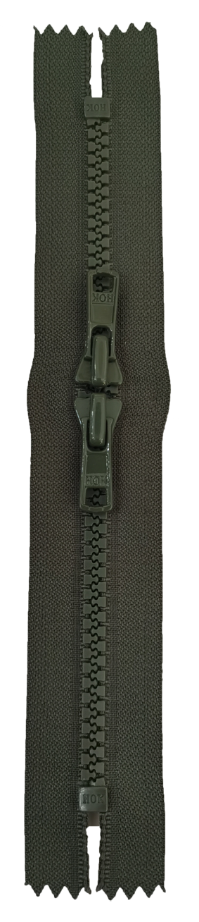 Plastic steel O-shaped closure