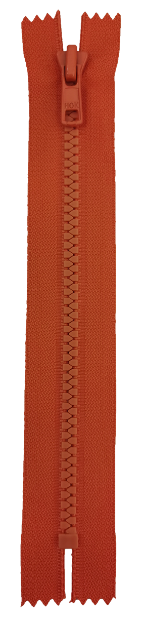 Plastic steel canine tail closure